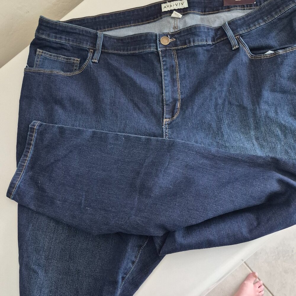 Women's Stretch Blue Jeans
